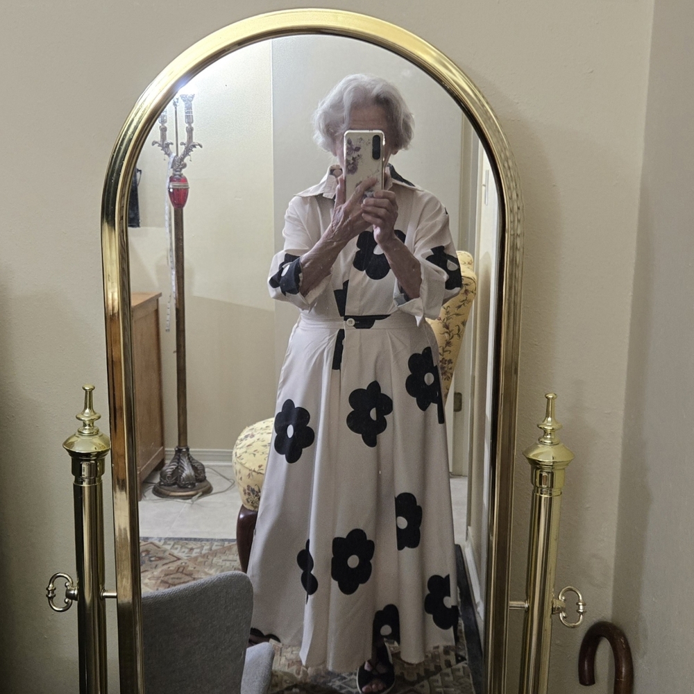 Elegant Vintage Long Dress Like New